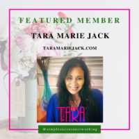 Featured Member Interview with Tara Marie Jack